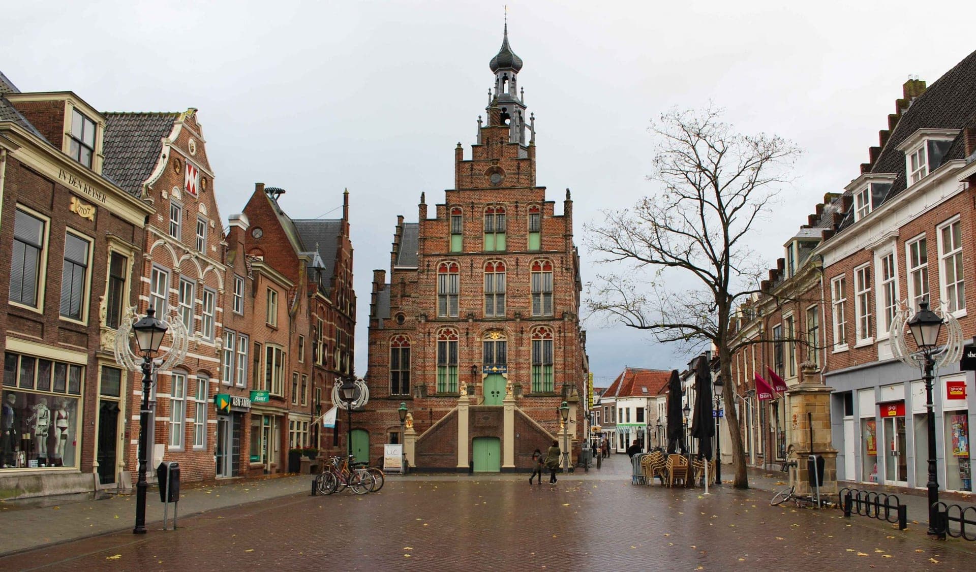 Daken en bebouwing in Culemborg