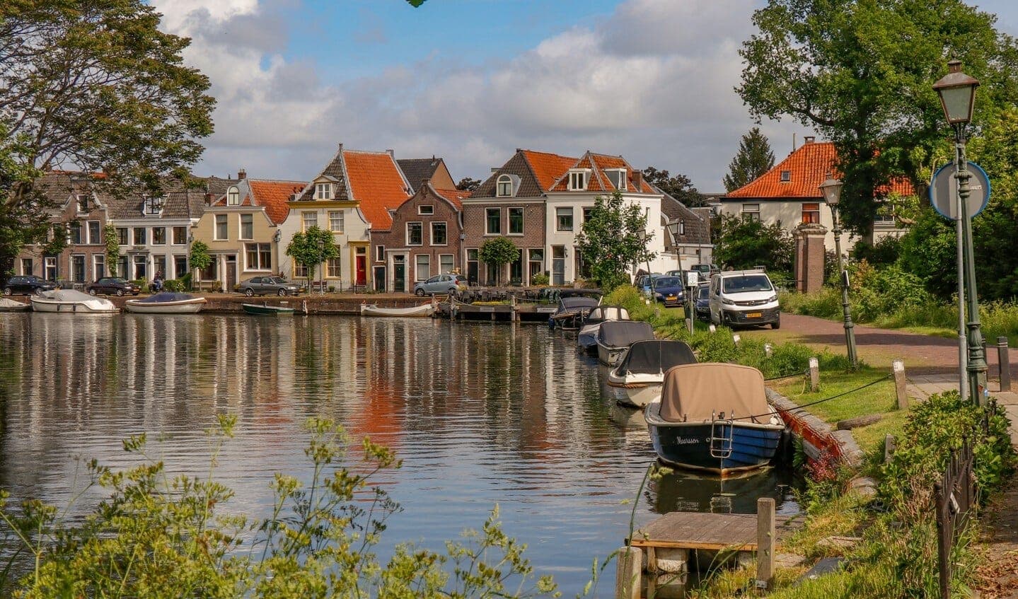 Daken en bebouwing in Maarssen