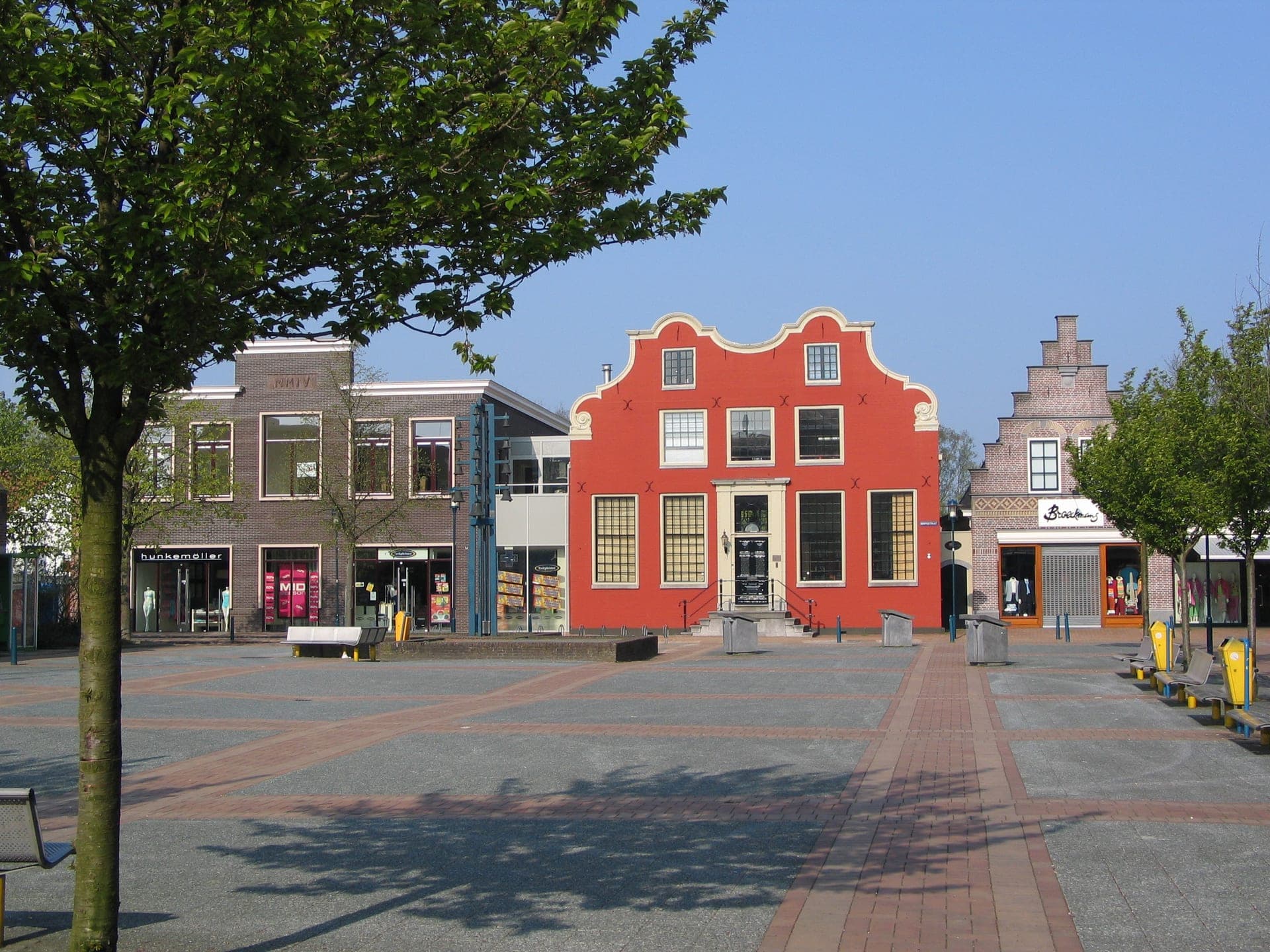 Daken en bebouwing in Mijdrecht