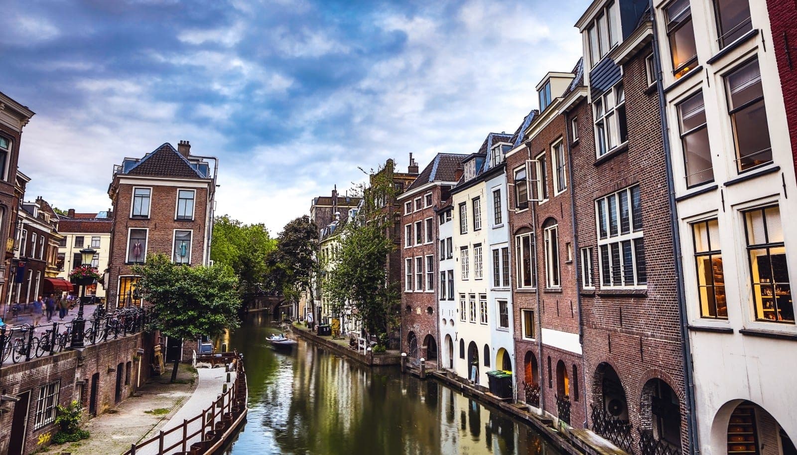 Daken en bebouwing in Utrecht